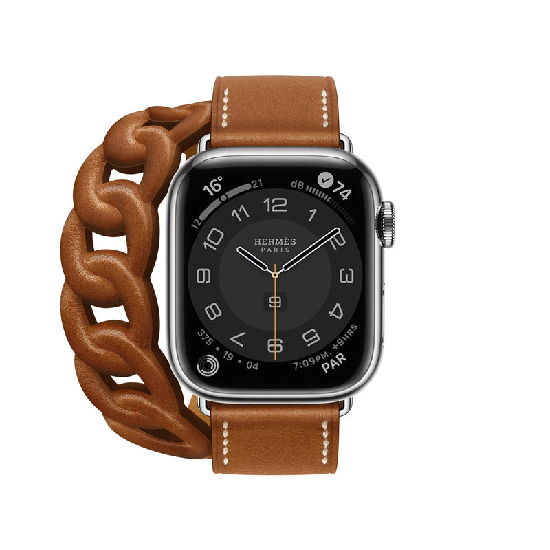 1541 ほぼ未使用 Apple Watch HERMES ブラウン レザー