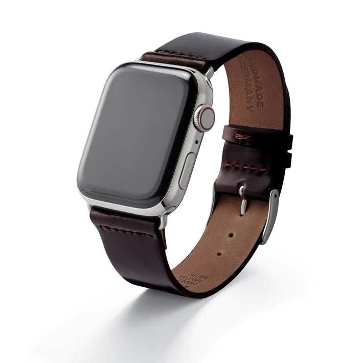 Edle Armbänder für die Apple Watch, handgefertigt - made in Germany Feine Lederarmbänder, wie man es sonst nur von Luxusuhren kennt