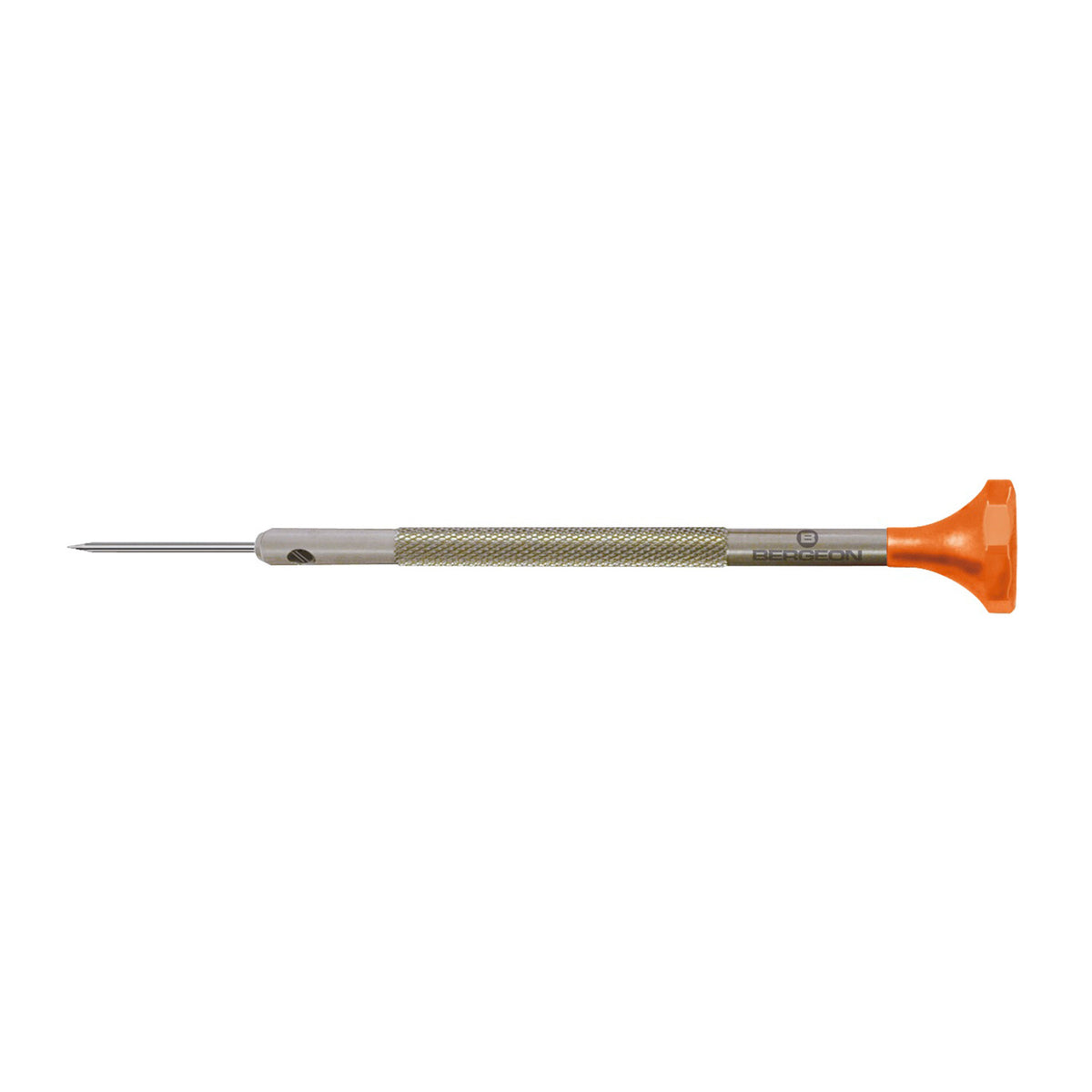 Bergeon Schraubendreher 30081-AT-050, aus Inox, mit Edelstahlklinge, 0,5 mm, mit 2 Ersatzklingen