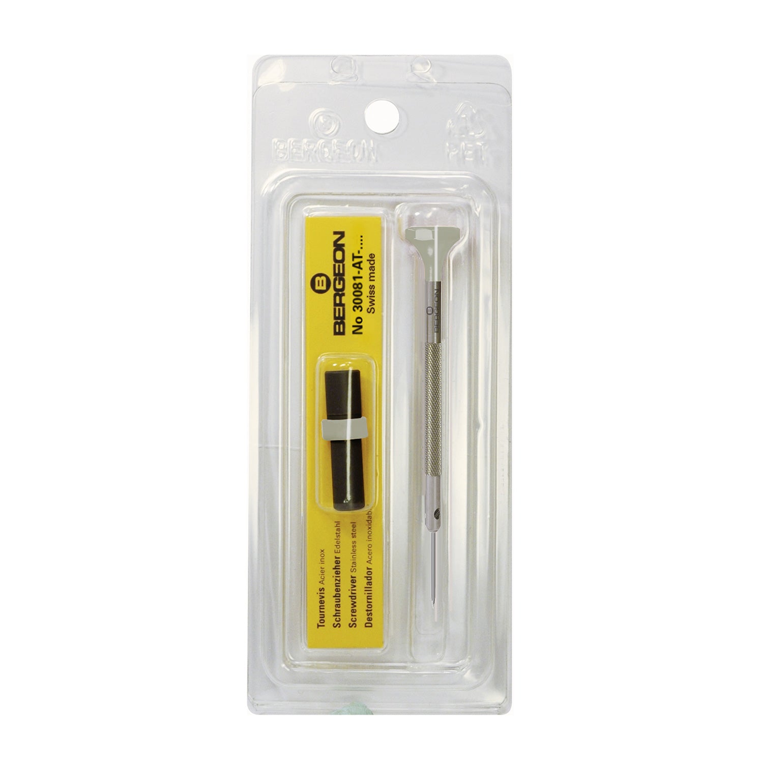 BERGEON 30081-TAM-160 Drum Barrel Screwdiver 1.60mm - HS30081-TAM-160 BERGEON 30081-TAM-160 Drum Barrel Screwdiver 1.60mm - HS30081-TAM-160