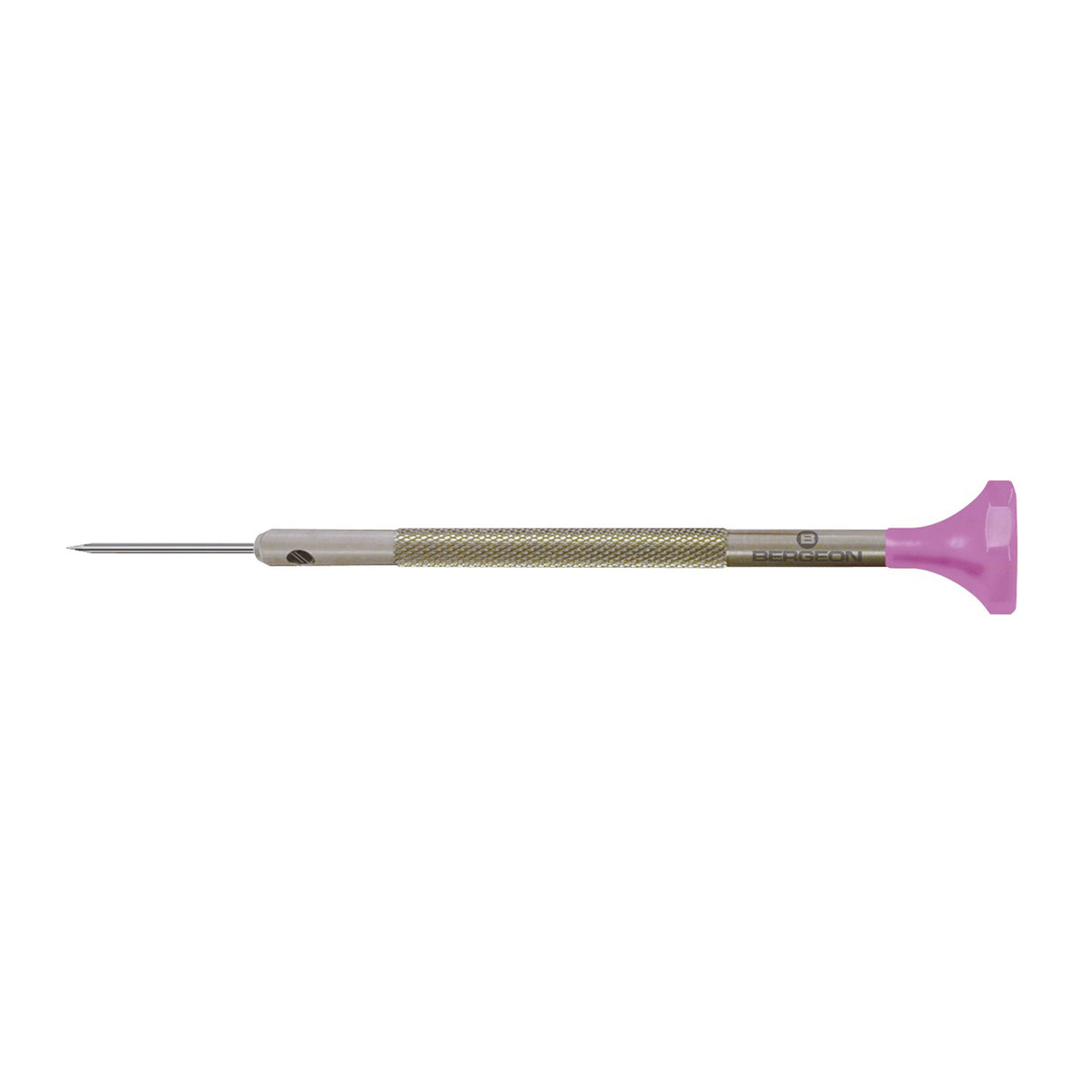 Bergeon Schraubendreher 30081-AT-160, aus Inox, mit Edelstahlklinge, 1,6 mm, mit 2 Ersatzklingen