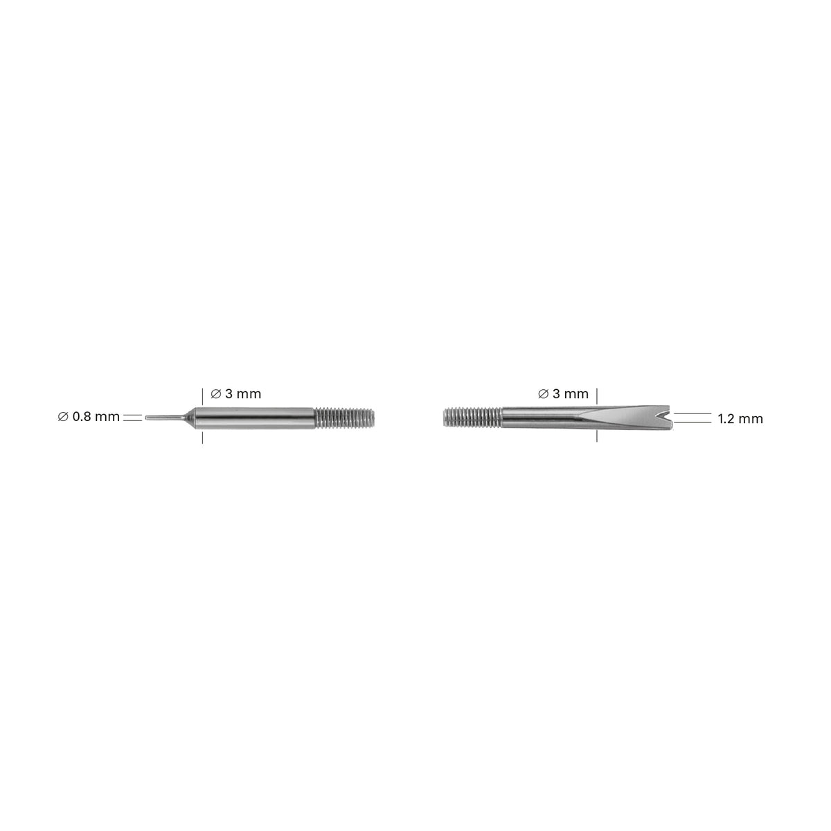 Bergeon Federstegwerkzeug 6767-, geeignet für Armbanduhren, Profi Uhrmacherwerkzeug, Länge: 145 mm, Dorn: 0,8 mm