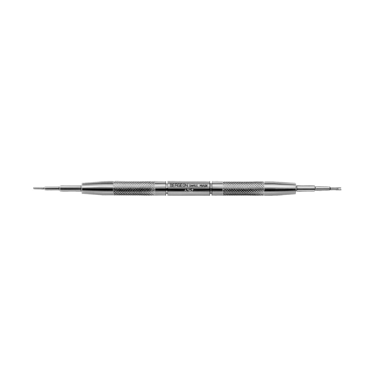 🎁 Bergeon Federstegwerkzeug 6767-, geeignet für Armbanduhren, Profi Uhrmacherwerkzeug, Länge: 145 mm, Dorn: 0,8 mm (100% off)