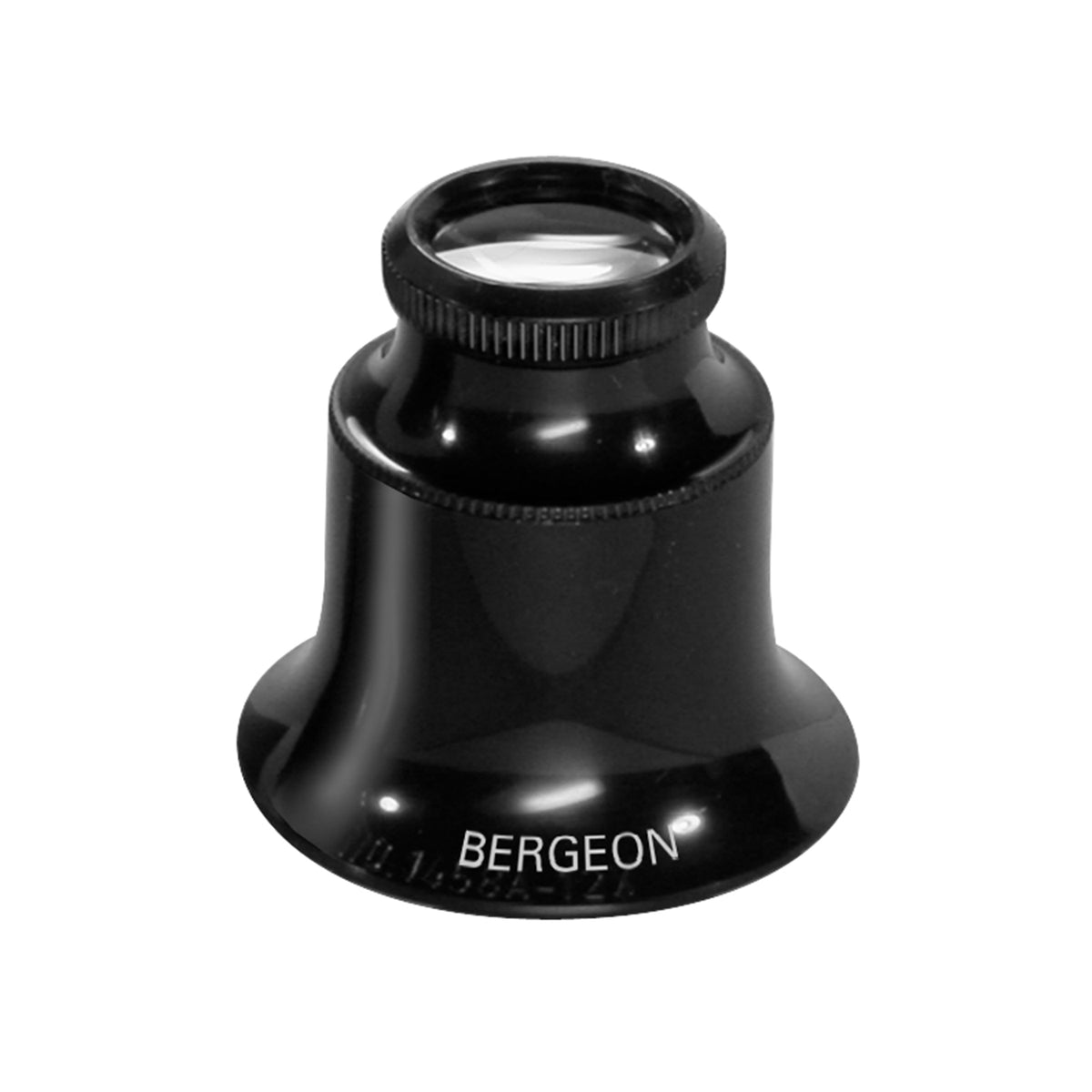 Bergeon 1458-A-12 Uhrmacherlupe, Kontroll-Okular, Vergrößerungshilfe, Triplet-Linse, 12x, zerlegbar