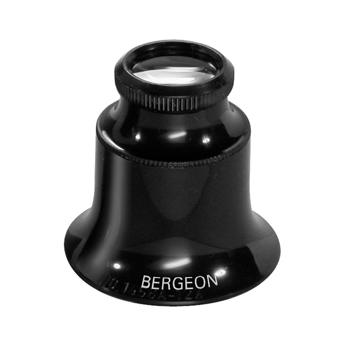 Bergeon 1458-A-15 Uhrmacherlupe, Kontroll-Okular, Vergrößerungshilfe, Triplet-Linse, 15x, zerlegbar