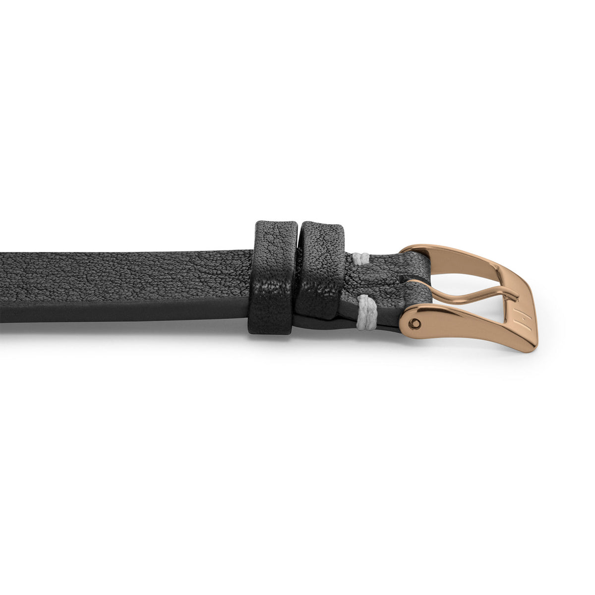 Apple Watch 1-9 Lederarmband aus weichem Leder &quot;ALTONA&quot; (Bioleder) – Schwarz