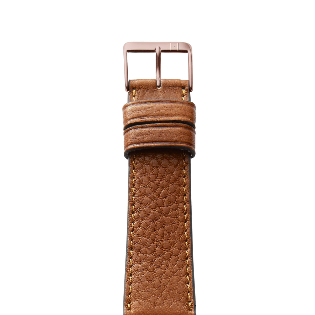 Apple Watch Armband &quot;EIMSBÜTTEL&quot; (zertifiziertes Bioleder) – Cognac