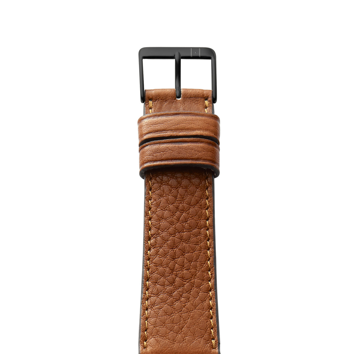Apple Watch bracelet &quot;EIMSBÜTTEL&quot; (certified organic leather) - cognac