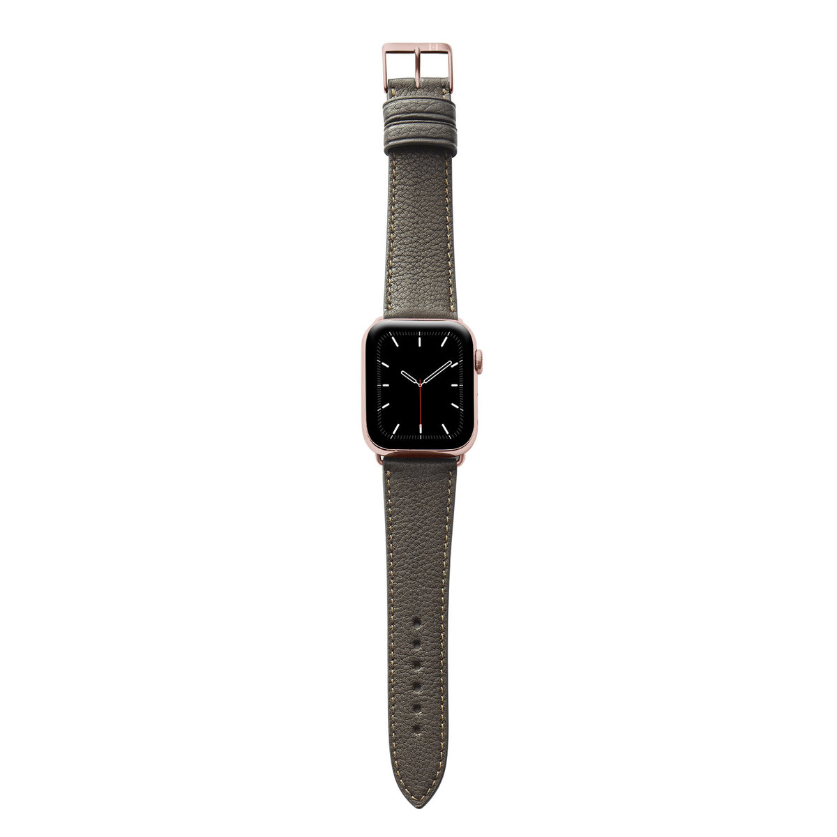 Bracelet Apple Watch &quot;EIMSBÜTTEL&quot; (cuir biologique certifié) - moka