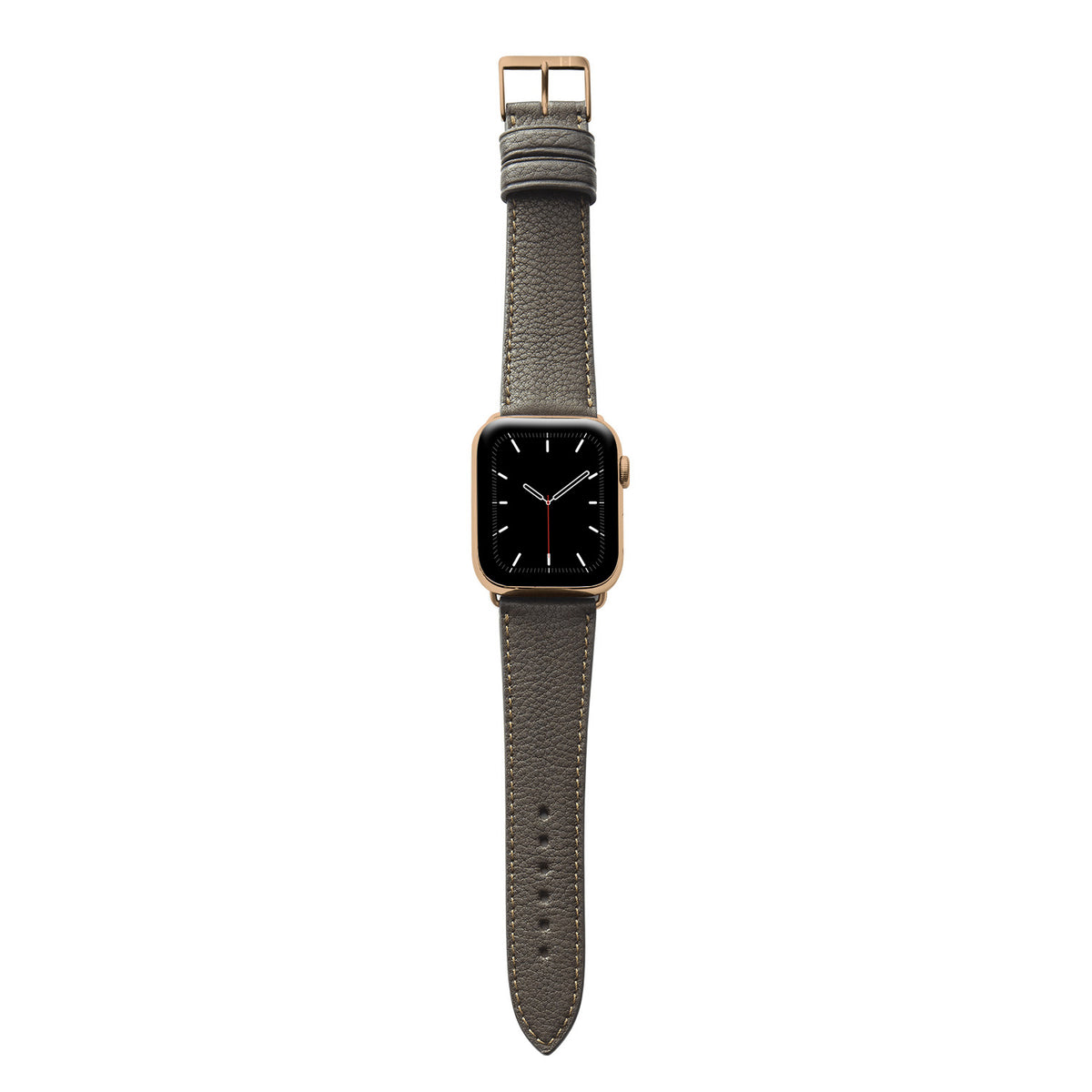 Bracciale Apple Watch &quot;EIMSBÜTTEL&quot; (pelle biologica certificata) - moka