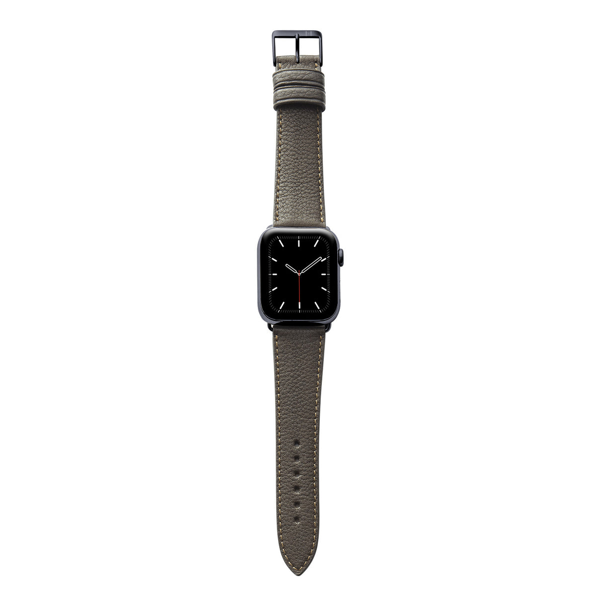 Bracelet Apple Watch &quot;EIMSBÜTTEL&quot; (cuir biologique certifié) - moka