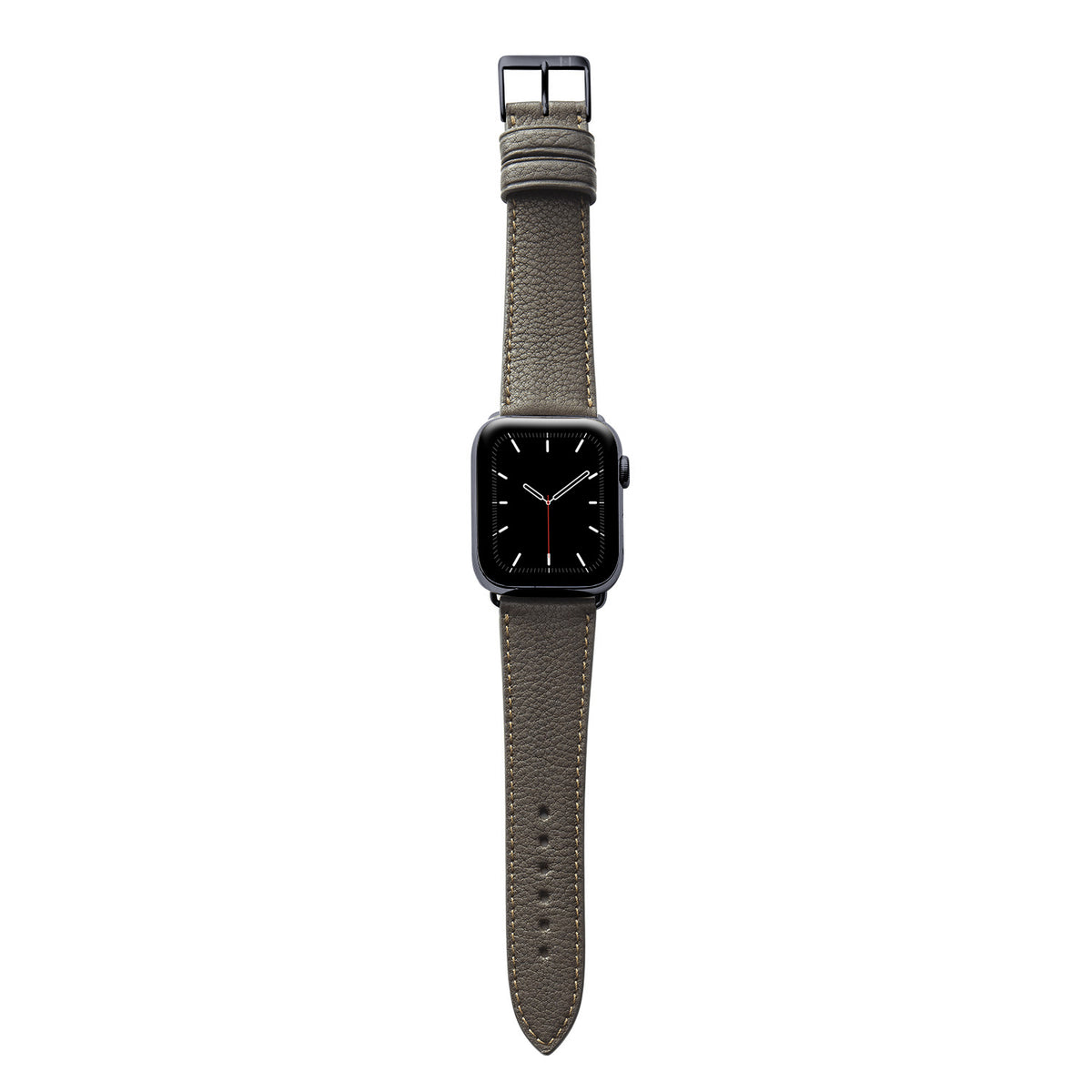 Apple Watch horlogebandje &quot;EIMSBÜTTEL&quot; (gecertificeerd biologisch leer) - mokka