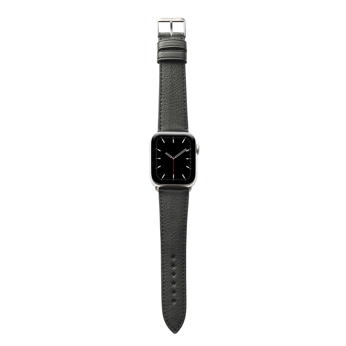 Bracelet Apple Watch &quot;EIMSBÜTTEL&quot; (cuir biologique certifié) - noir
