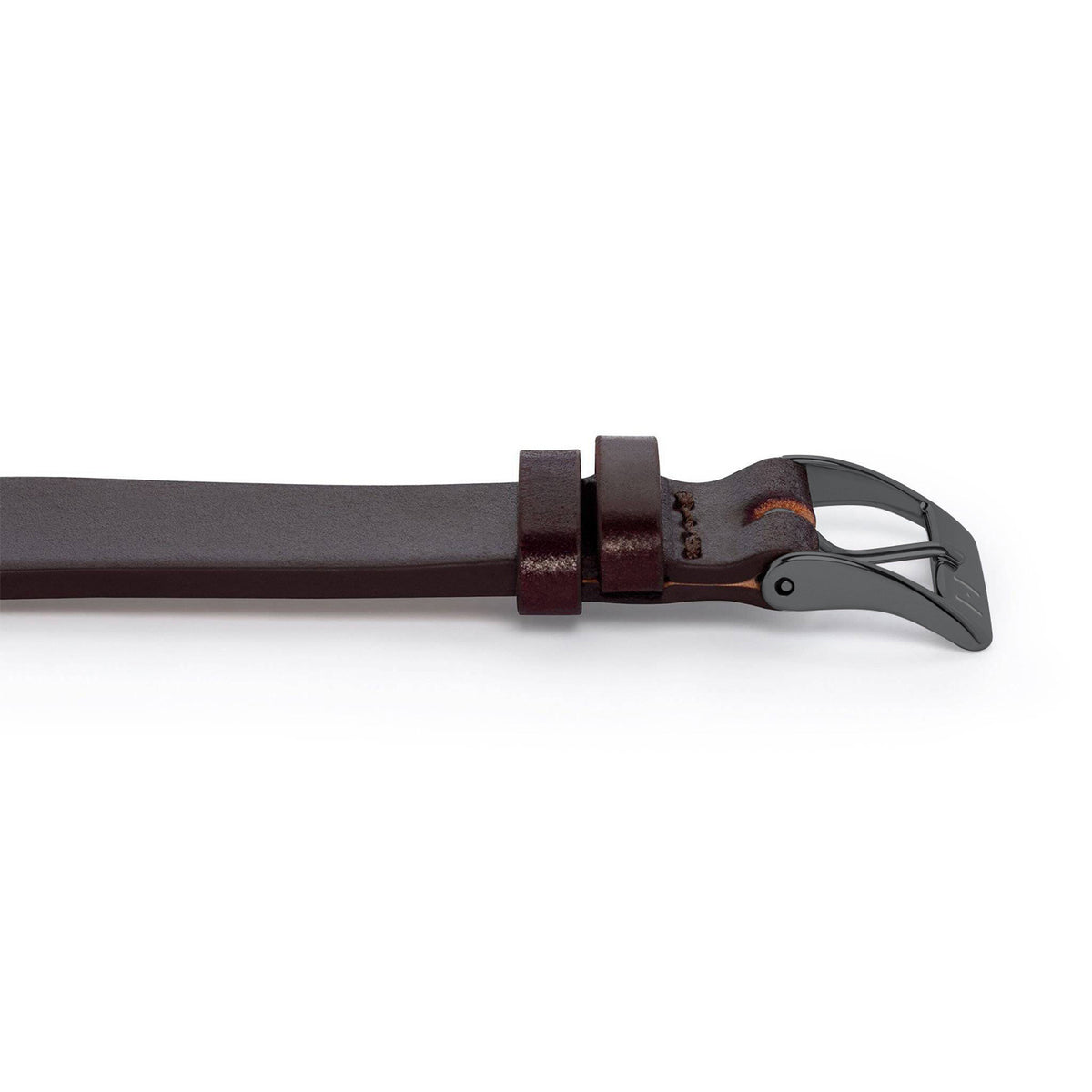 Cinturino in pelle per Apple Watch realizzato in Shell Cordovan &quot;EPPENDORF&quot; - Bordeaux