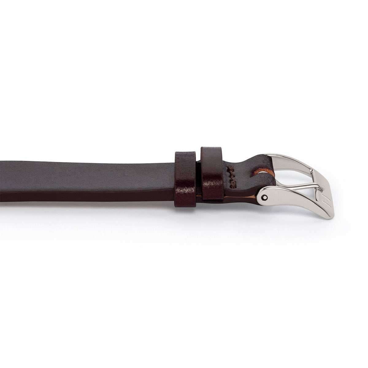 Cinturino in pelle per Apple Watch realizzato in Shell Cordovan &quot;EPPENDORF&quot; - Bordeaux