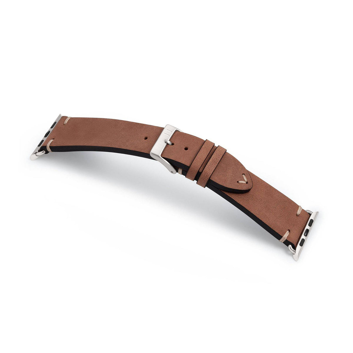 Bracelet Apple Watch bracelet vintage &quot;UHLENHORST&quot; (cuir végétal vintage) - marron