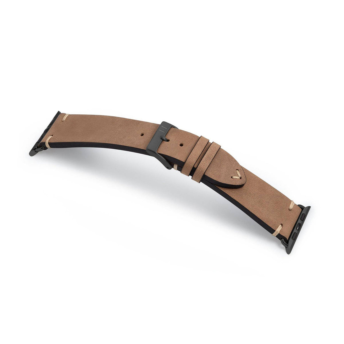 Apple Watch bracelet vintage strap &quot;UHLENHORST&quot; (vegetable vintage leather) - sand