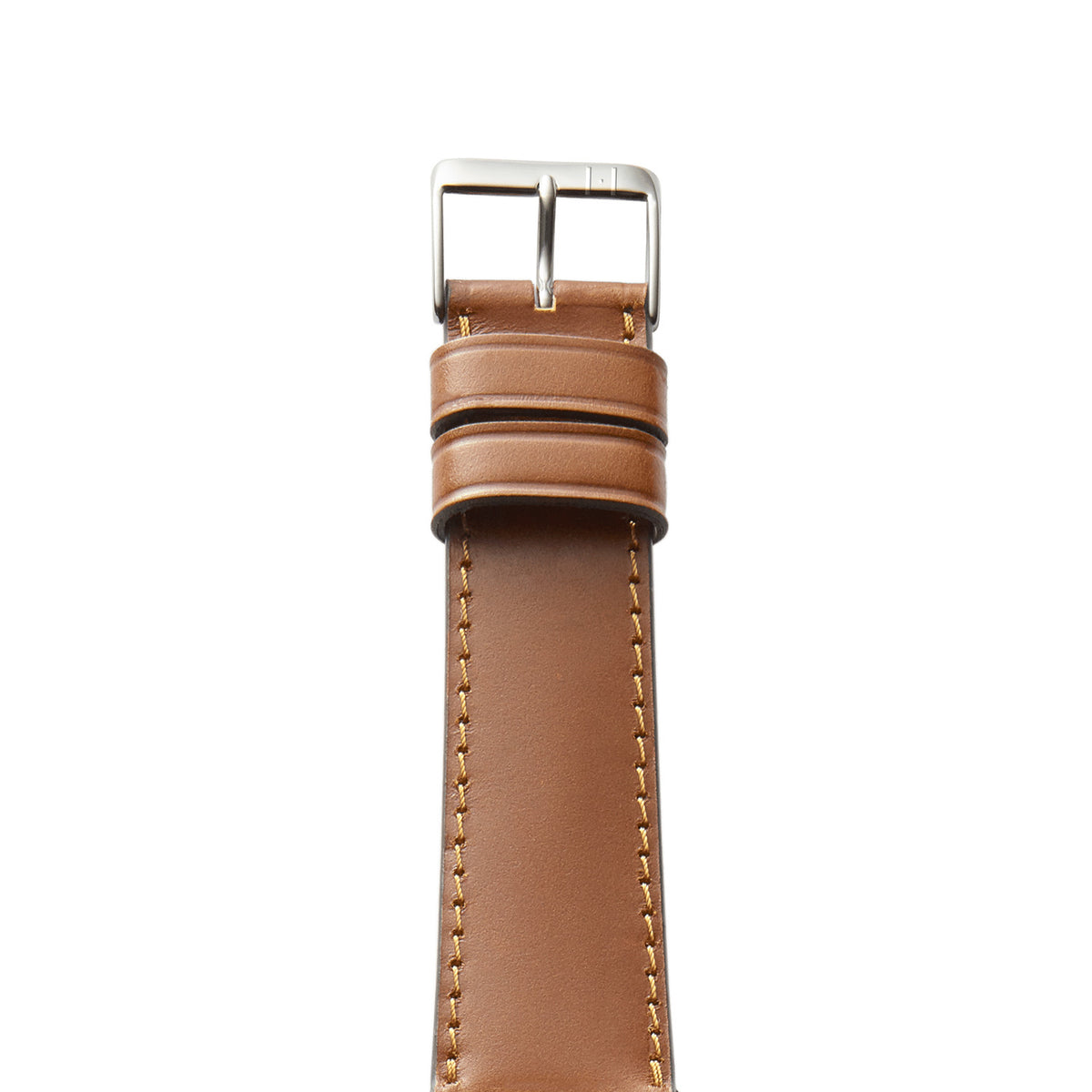 Apple Watch Leren Bandje in Shell Cordovan &quot;WINTERHUDE&quot; - Cognac