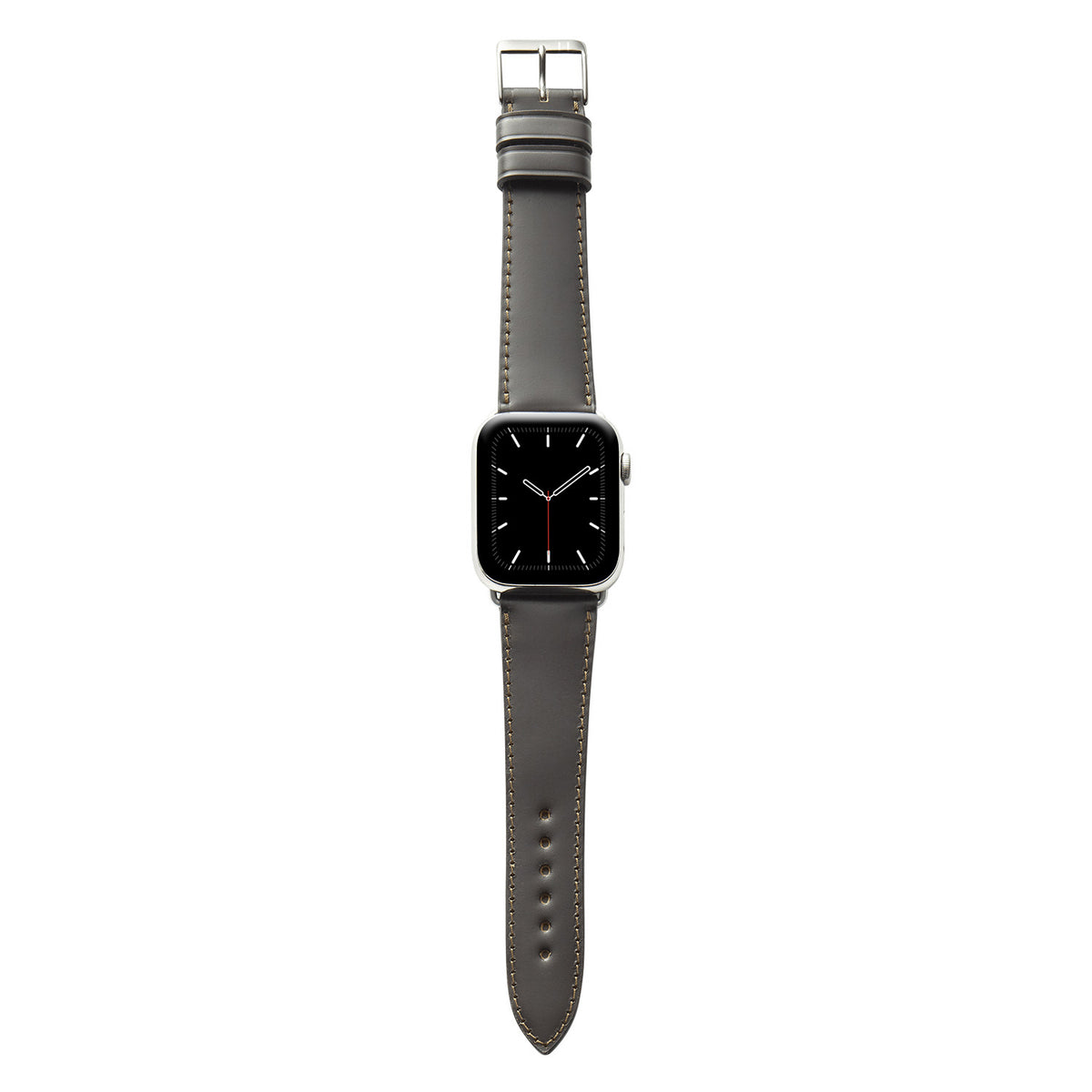 Bracelet en cuir Apple Watch en Shell Cordovan &quot;WINTERHUDE&quot; - Moka
