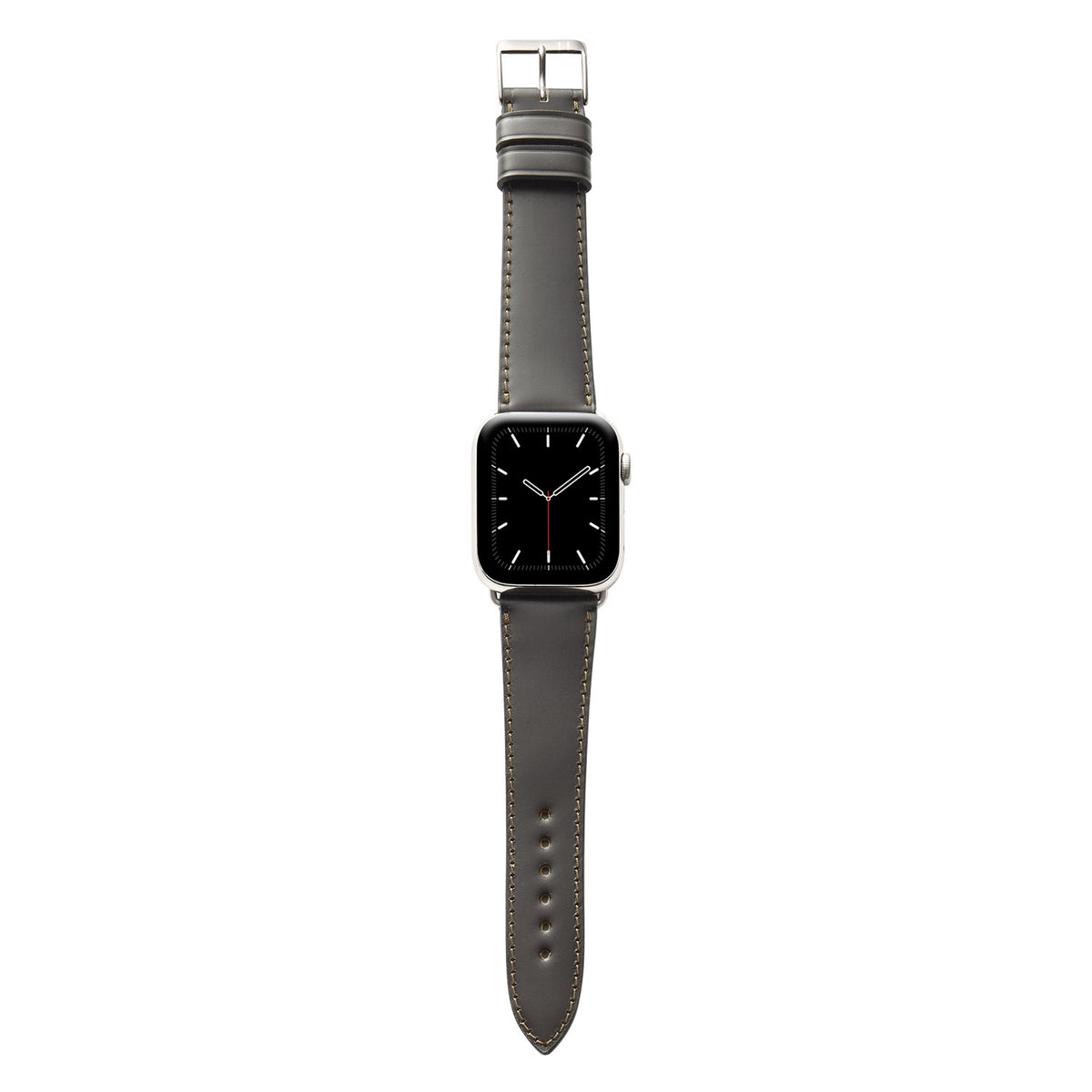 Cinturino in pelle per Apple Watch realizzato in Shell Cordovan &quot;WINTERHUDE&quot; - Moka