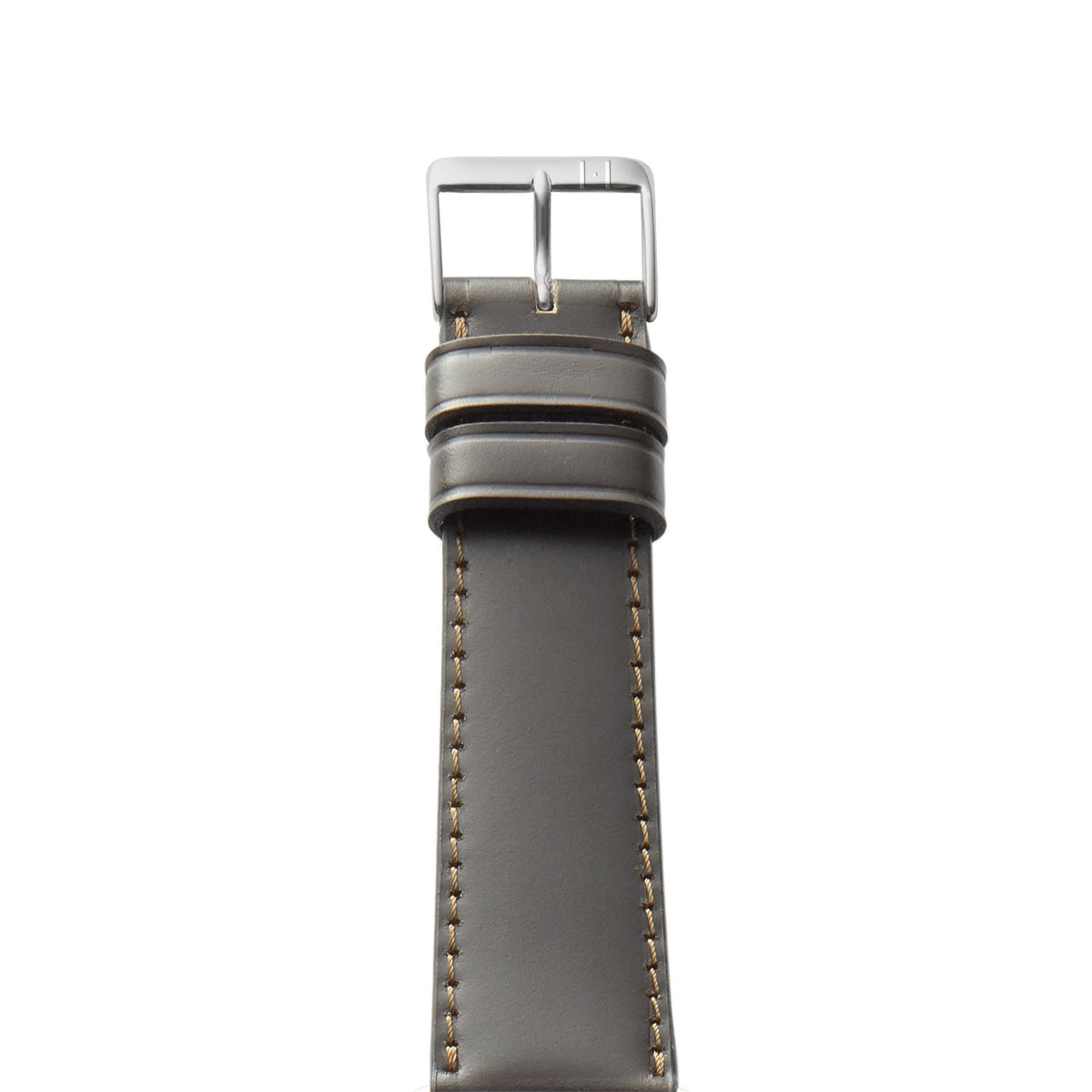 Apple Watch leather strap made of Shell Cordovan &quot;WINTERHUDE&quot; - Mocha