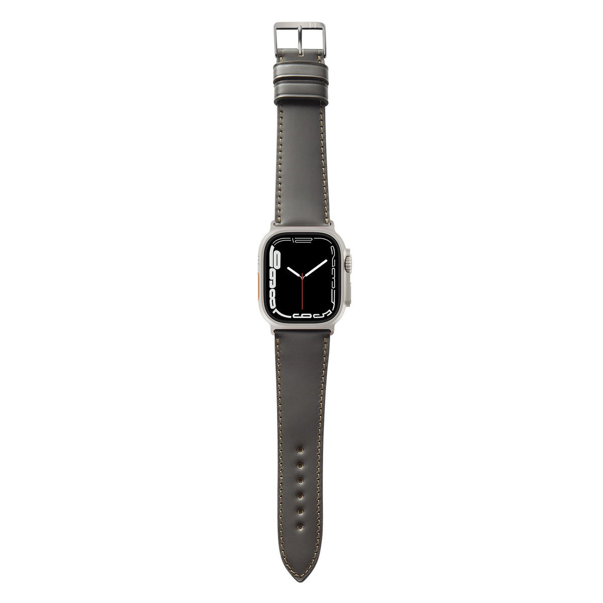Apple Watch Ultra Armband WINTERHUDE aus Shell Cordovan Leder – Mokka
