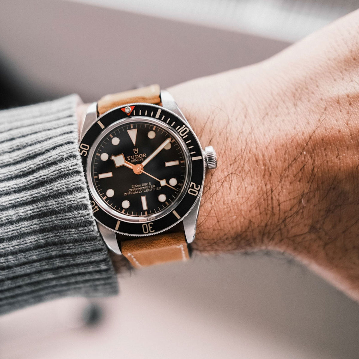 Tudor Black Bay 41 compatible watch strap 22 mm